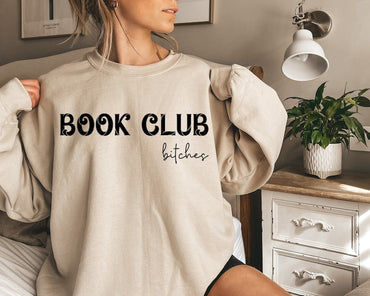 Book Club T-Shirt, Book Club Gift, Book Club Tee, Bookish, Bibliophile, Book Club Shirts, Book Lover Shirt, Reading Tee,Shirt For Book Lover - Msix Apparel - Sweatshirt