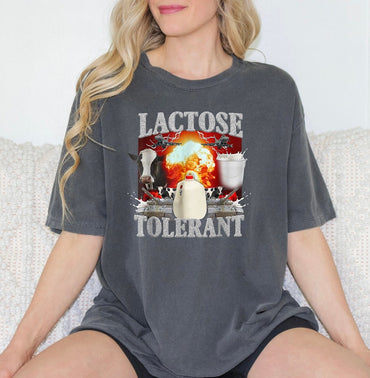 Lactose Intolerant, Weird Shirt, Specific Shirt, Funny Shirt, i471, Meme Shirt, Offensive Shirt, Funny Gift, Sarcastic Shirt, Ironic Shirt - Msix Apparel - T Shirt
